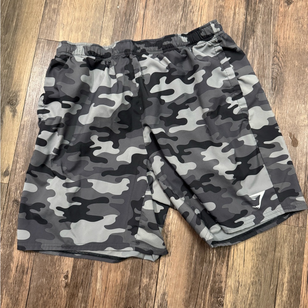Camo Gymshark Shorts Large